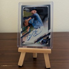 2021 Topps Chrome Tyler Zuber Rookie RC Auto Autograph #RA-TZ