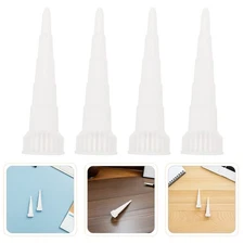 25 Pcs Glue Tube Nozzle Caulk Extension Caulking Applicator Tips