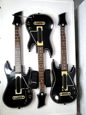 Guitar Hero Live Wireless Guitar Lot Of 3 Controller Only PS3/PS4 Xbox NO DONGLE
