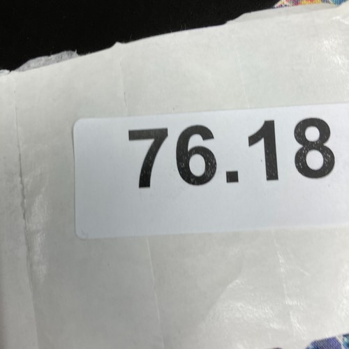 TY-LR Womens Skirt Size S Small Blue Black Floral Tie A-Line Wrap 7618 - Picture 12 of 12