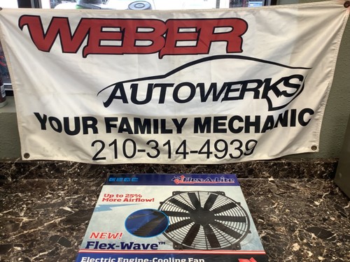 Flex-A-Lite 16 inch Loboy Pusher 3,000 cfm cooling fan 105391 - Picture 5 of 5