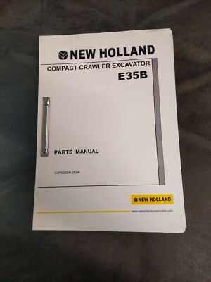 New Holland Compact Crawler Excavator E35B Parts Manual