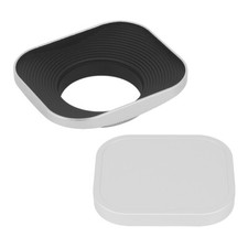 Square Metal 39mm Lens Hood for Leica Leitz Voigtlander Nikkor Canon Lens Silver