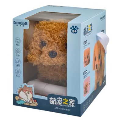 2025 New Robot Dog, Ai Robotic Dog, Realistic, Walking, Barking, Tail Wagging UK