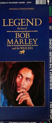 BOB MARLEY & THE WAILERS Legend The Best Of - rare Empty CD Long Box No CD