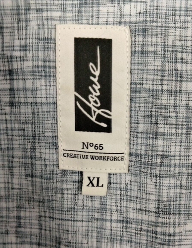Howe Mens Shirt XL Short Sleeve Blue - Picture 5 of 6