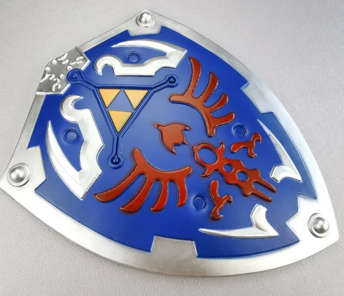 Legend of Zelda Hylian Master Link Shield Halloween Juegos con disfraces Disfraz Arma Accesorios Foto 2 de 4