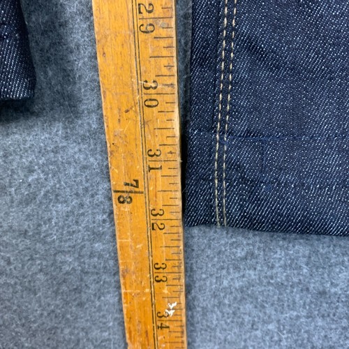 Pantalones de mezclilla 7 For All Mankind Ginger 26 para mujer acampanados anchos azules tiro medio elásticos 28x32 - Imagen 7 de 12