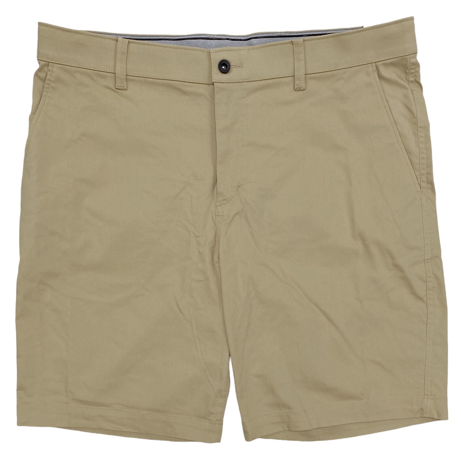 Мужские шорты для гольфа Nike Dri-FIT UV 10.5 стандартной посадки с парашютом бежевого цвета DA4139-297