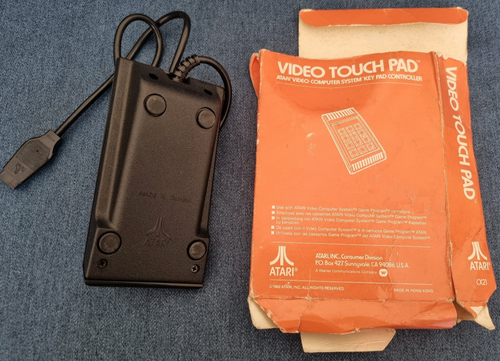 Atari 2600 Boxed Video Touch Pad - Picture 2 of 2