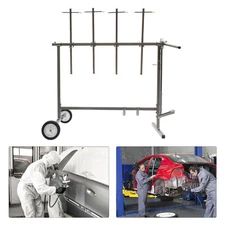 Auto Body Paint Stand Painting Rack Holder Tool Car Door Hood Fender Panel NEW