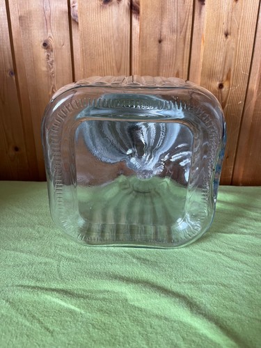 Vorratsglas 6L mit Deckel aus Metall Glasbehälter Vorratsgefäß Keksdose Glas - Bild 3 von 6