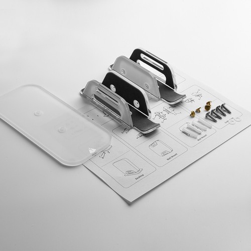 Wall/Desktop Stand Acrylic Vertical Stand Space-Saving for Mini 2023 M2 Chip - Afbeelding 17 van 18