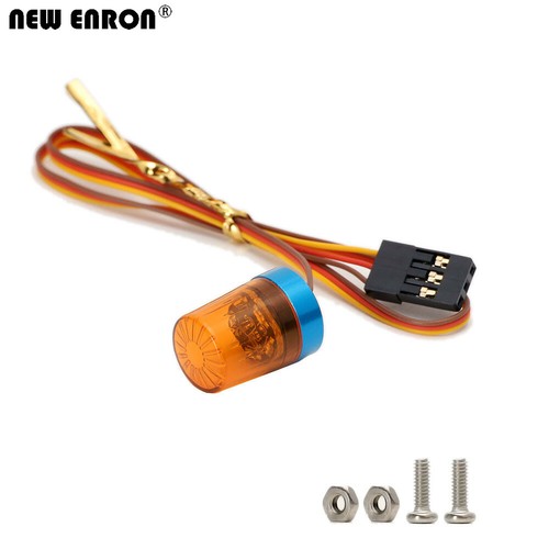 4Pcs LED Light Flash Rotation Ultra Bright RC 1/10 1/14 Tamiya Tractor Truck - Picture 19 of 46