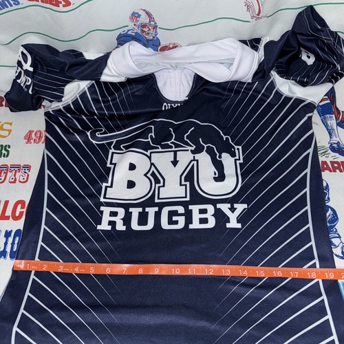 BYU Brigham Young University Cougars Rugby Jersey By Olympus 2XL ๐ - Picture 10 of 12