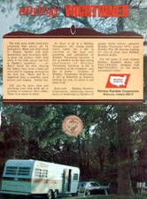 1973 Holiday Vacationer: The Kids Were Really Tired Vintage Print Ad