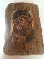 icone de la vierge et l'enfant Jésus très ancienne