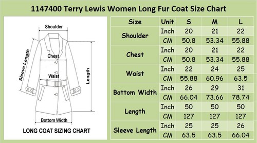 1147400 Terry Lewis, klassischer Luxus hergestellt in den USA, langer Pelzmantel für Frauen, hergestellt in den USA - Bild 7 von 7