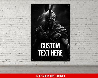 #ad #ad Spartan Banner Motivational Wall Art for Home Gym Decor $226.54