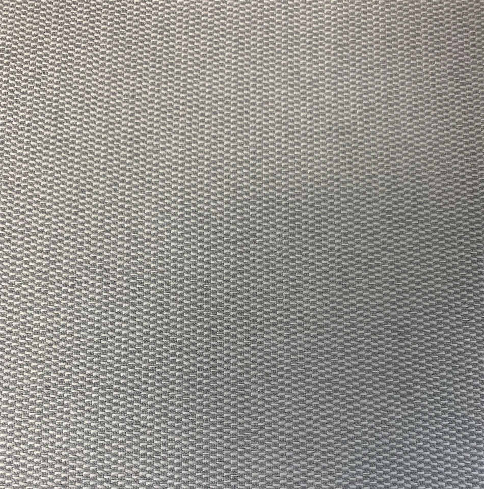 Nuevo de Lote Antiguo Knoll/Maharam Tela Textil Mensajero/Oyster 6 Yardas 54" Ancho Gris/Blanco Foto 2 de 4