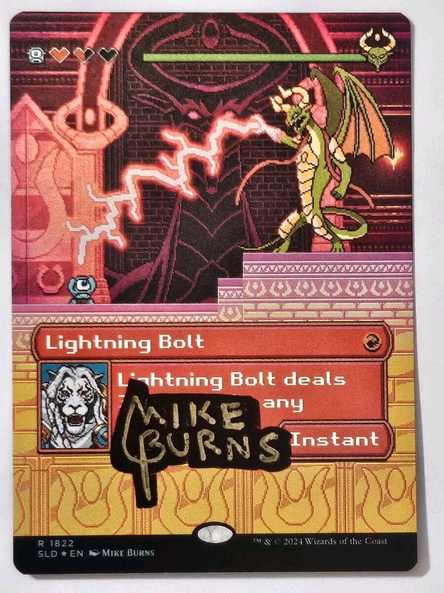 ALL 5 CARDS! Foil EXTRA LIFE 2024 Secret Lair MIKE BURNS ALL 5 CARDS! Foil EXTRA LIFE 2024 Secret Lair MIKE BURNS