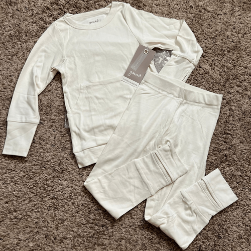 NWT Goumi Kids Cloud Loungewear SZ 5T Joggers Bamboo Pajamas Toddler Long Sleeve