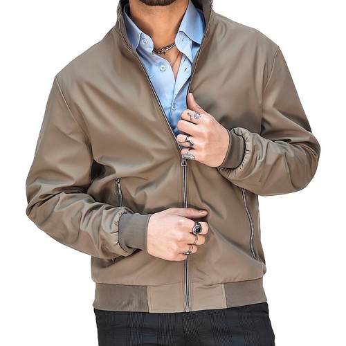Giubbotto Uomo Leggero Giubbino Estivo Giacca Corta Casual Primaverile RDV - Foto 2 di 26