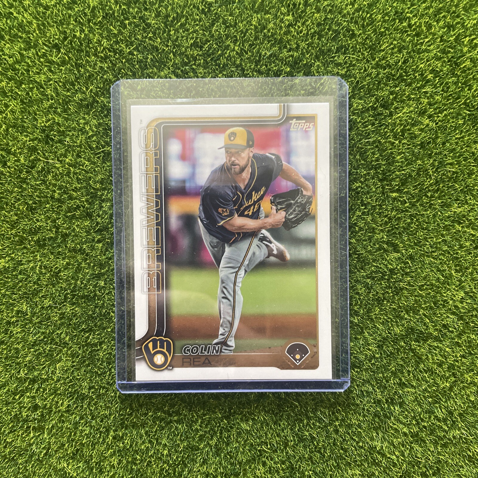 2025 Topps Series 1  #75 Colin Rea Milwaukee Brewers