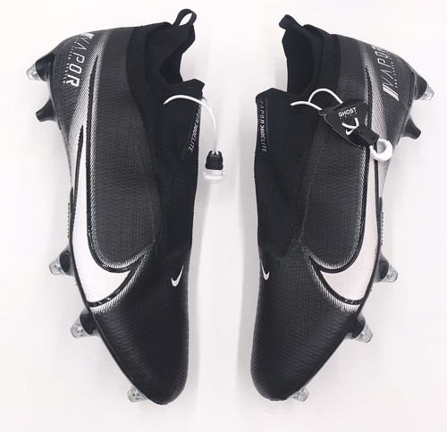 Nike Vapor Edge Elite 360 Flyknit Black White Football Cleats Men’s Size 12.5 - Picture 11 of 12