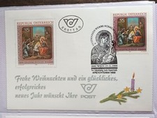 Austria Kartka pierwszego dnia Pierwszy dzień Bożego Narodzenia 1988 Christkindel Twoja poczta