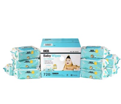 新品RICO Baby Wipes 720枚入り 2箱セット RICO Baby Wipes, 720 Count | eBay