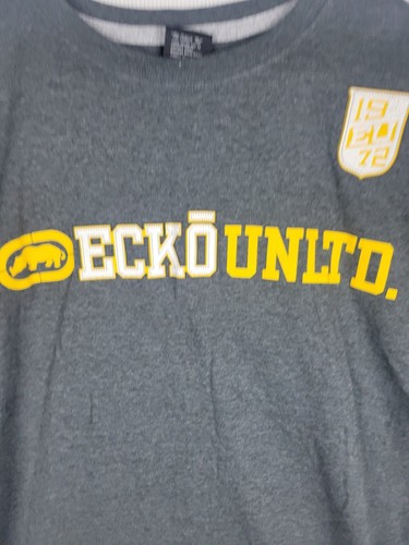 Ecko Unltd T Shirt Mens Size XL Dark Grey Gray Vintage Rhino Brand NWT T-Shirt - Picture 12 of 14