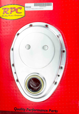 RPC R6040 SBC Polished Aluminum Timing Cover