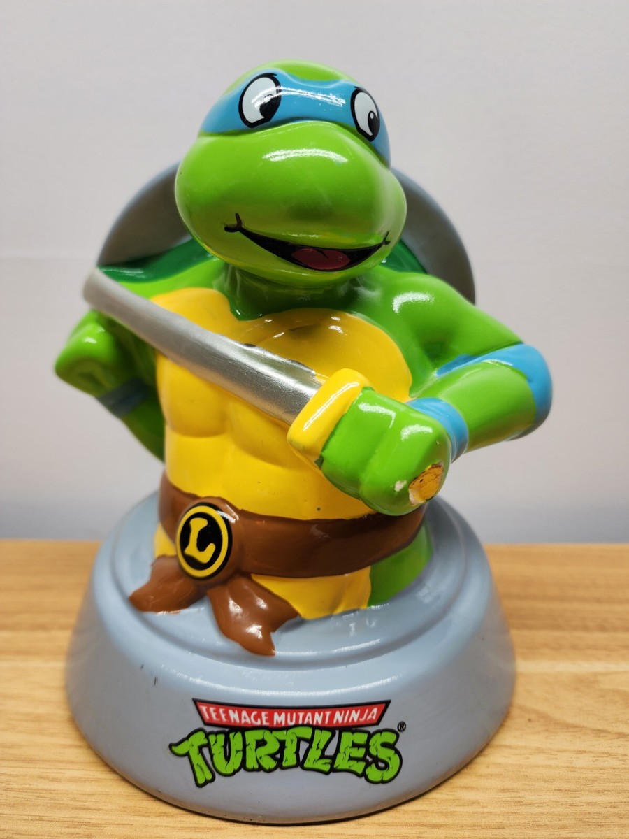 アメコミ Teenage Mutant Ninja Turtles coin bank TMNT Teenage Mutant Ninja Turtles LEONARDO 7
