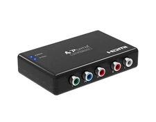 Component to HDMI Converter, Ypbpr RGB R/L Audio to HDMI Converter 1.3 Supp 2 Ch