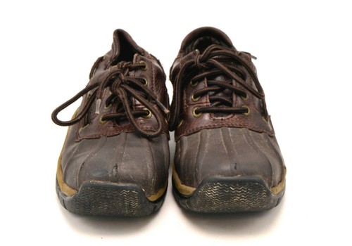 Sperry Top-Sider Duck Boot Shoes Oxford Lace-up Brown Leather Mens Size 7 M - Picture 2 of 10