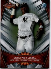 2019 Bowman Chrome 2018 Arizona Fall League Fall-Stars Estevan Florial  AFL-EF