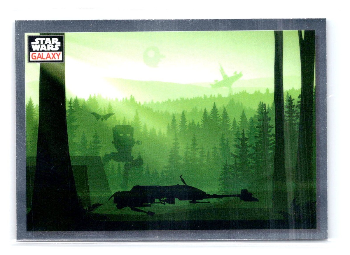 2023 Topps Star Wars Galaxy #98 74-Z Speeder Bike | eBay