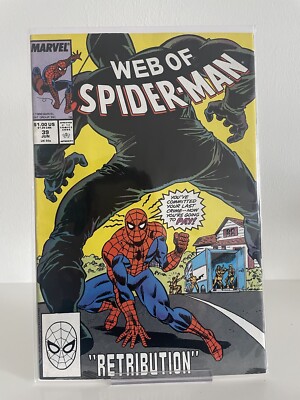 Web Of Spider-Man #39 Marvel Comics US Heft Top Zustand bagged and Boarded