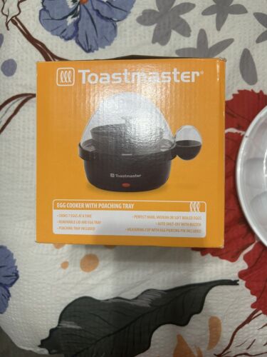 NEW 2-PC Egg Cooker With Bonus Deviled Egg Carrier Boil Gift New Easy To Use image