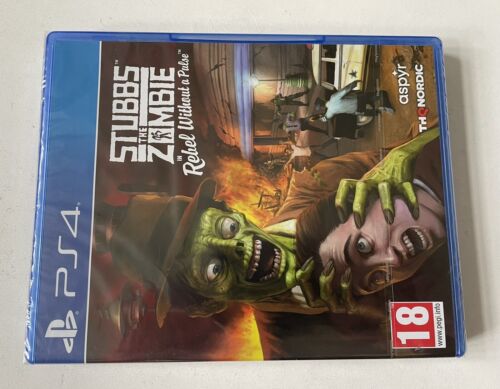 Stubbs the Zombie in Rebel Without a Pulse  Sony Playstation 4 PS4 Brand New PAL - Afbeelding 1 van 2