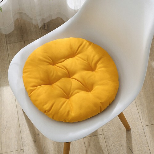 Solid Round Chair Seat Pad Cushions Indoor Outdoor Dining Garden Patio Pillow UK - Picture 15 of 22