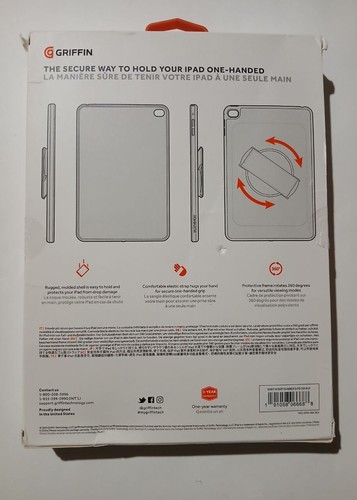 Griffin Survivor Airstrap 360 Case for iPad mini (2019) & iPad mini 4 - 第 3/3 張圖片