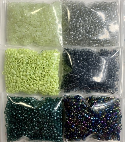 14.8OZ/420G Glass Beads Bulk Lot Mixed Size Assorted Delica Seed Bead 36 COLOR#C - Picture 3 of 23