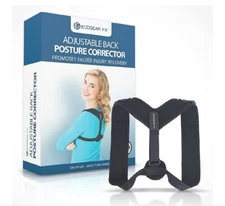 Adjustable Back Posture Corrector by EcoGear FX 