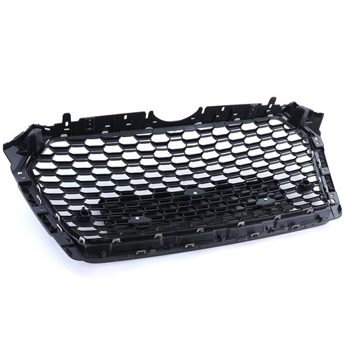 Griglia Calandra Radiatore AUDI A4 B9 2015-2019 RS4 LOOK Nera Lucida nido d'ape - Afbeelding 6 van 7