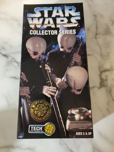 1997 Kenner Star Wars Collector Series Cantina Band TECH 12" Action Figure NIB