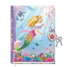 Mermaid Secret Diary W Lock Notebook Journal Girls Gift brithday children's day