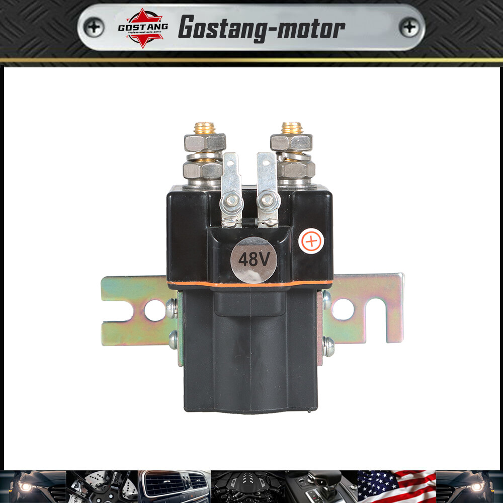 (clubcoolride） Club Car Precedent Golf Cart Solenoid - 48V Terminal Copper