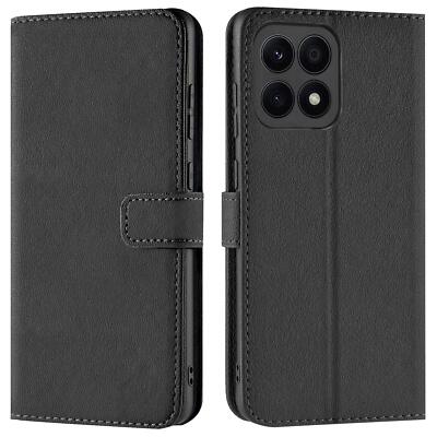Book Case für Honor X8a Hülle Flip Cover Handy Tasche Schutz Hülle Etui